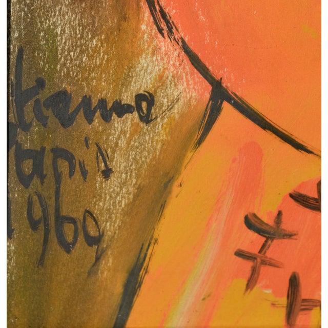 Petite Fille De Fleur - Mid Century Parisian Flower Girl Figurative by Roger Etienne For Sale - Image 9 of 10
