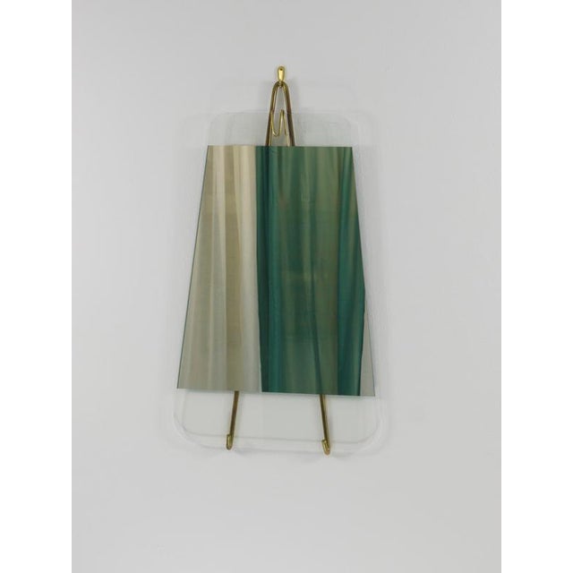 Vienna Brass Wall Mirror by Carl Auböck, Austria, 1950s For Sale - Image 17 of 18