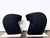 Black Victoria & Albert Armchairs in Black by Ron Arad for Moroso, 2000s, Set of 2 For Sale - Image 8 of 18
