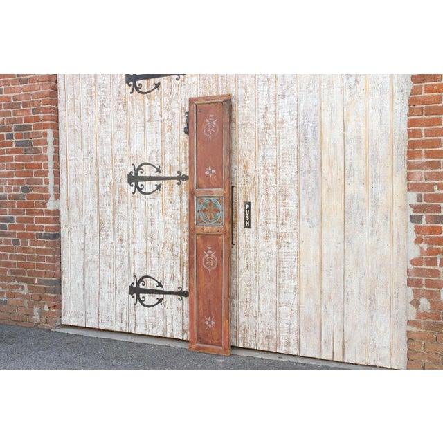 Asian 19th Century Javanese Painted Star Wall Panel For Sale - Image 3 of 9