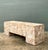 Vintage Geometric Patterned Wood Bench For Sale - Image 12 of 12