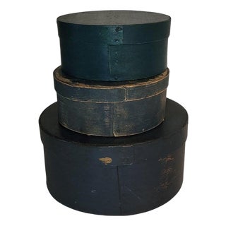 19th Century Set of Three Pantry Boxes For Sale