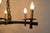 Large Brutalist Handcrafted Wrought Iron Chandelier, 1960s For Sale - Image 6 of 12