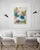 Early 21st Century Days Like This by Leigh Ann Van Fossan | Acrylic on Canvas Abstract Colorful Composition For Sale - Image 5 of 5