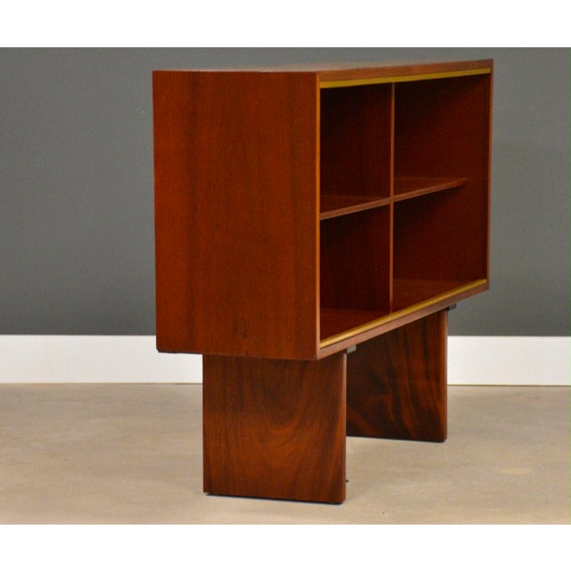 Teak Mid Century Modern Bookcase For Sale - Image 4 of 8