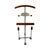 This valet stand becomes an indispensable accessory for holding clothes and jewellery items before storing them on...