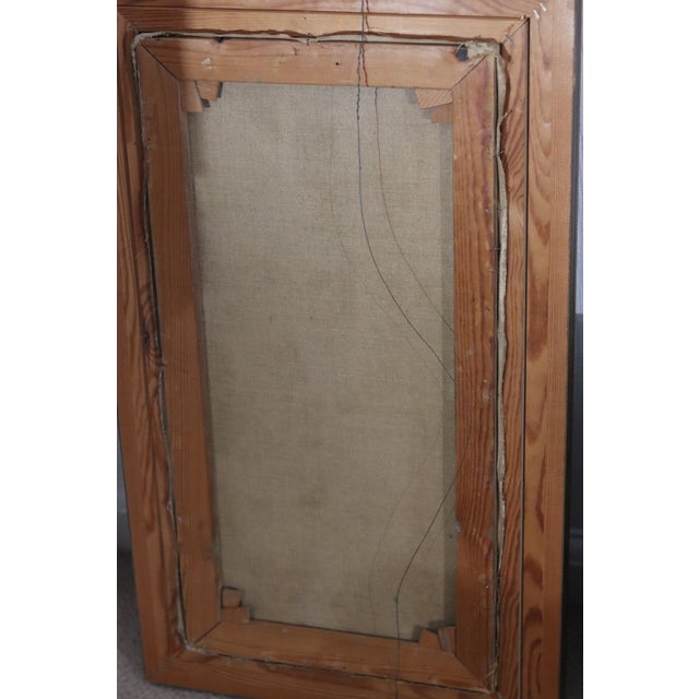 K. Berndström, Coastal Village, 1950s, Oil on Canvas, Framed For Sale - Image 18 of 18