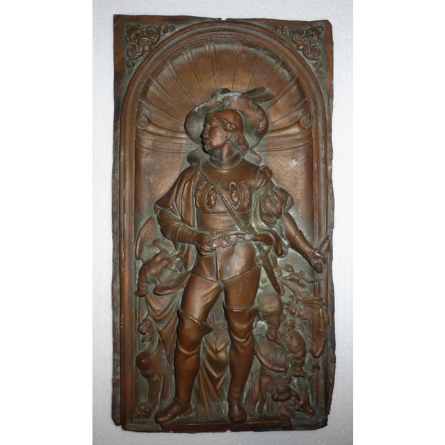Antique Gustav Grohe German Bronze Wall Plaque For Sale - Image 13 of 13