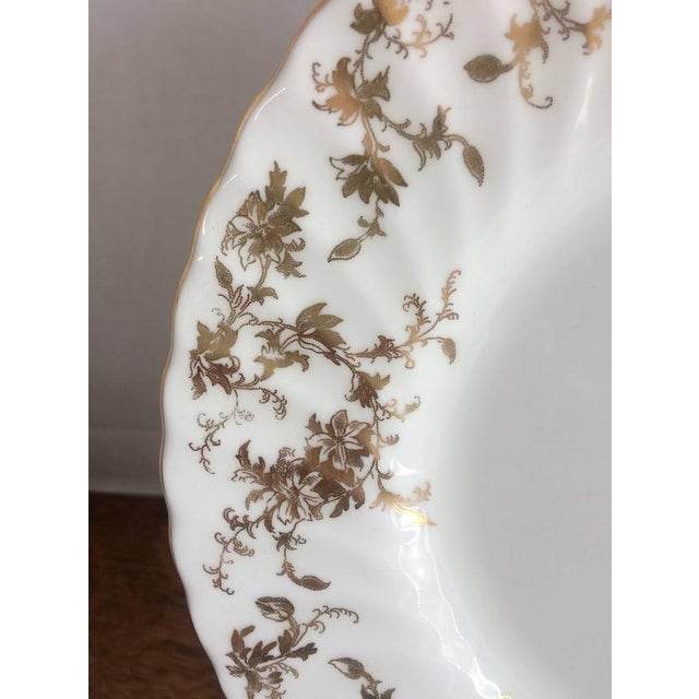 1930s Vintage Minton "Ancestral" Gold Plates, Set of Six For Sale - Image 5 of 7