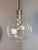 Hanging Lamp in Glass and Chrome from Glashütte Limburg For Sale - Image 11 of 11