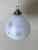 Swedish Milk Glass Pendant with Floral Motif and Brass in the style of Harald Notini, 1960s For Sale - Image 14 of 18