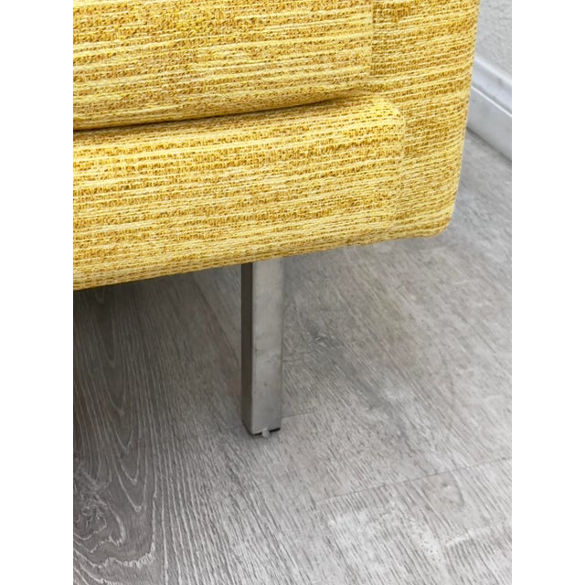 Yellow Mid Century Modern Sofa For Sale - Image 8 of 10