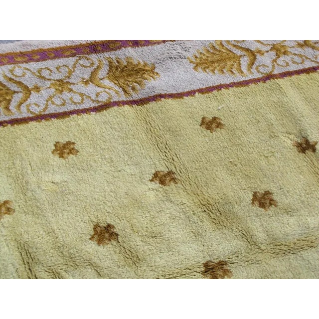 Ancient French Savonnerie Rug, 1890s For Sale - Image 4 of 12