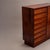Wood Brazilian Rosewood Gentleman's Dresser Chest by Westnofa Sweden For Sale - Image 7 of 7