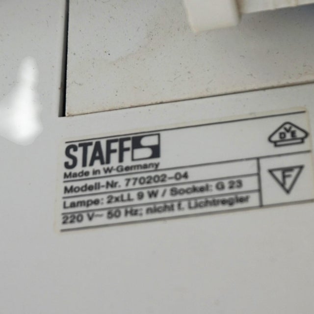 Wall Lamps by Dieter Witte and Rolf Krüger for Staff, 1970, Set of 4 For Sale - Image 11 of 16