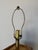Brown 1970s Coastal Faux Bamboo & Woven Rattan Table Lamp For Sale - Image 8 of 9