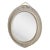 Oval Wicker Mirror For Sale