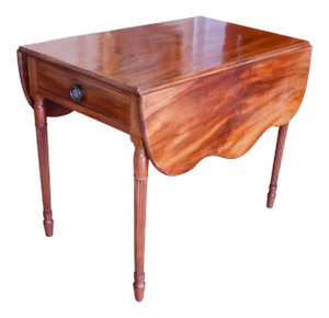 American New England Federal Mahogany Pembroke Table