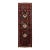 Vintage Hand-Knotted Hamadan Long Runner Rug With Inscriptions & Tribal Geometric Diamonds For Sale