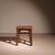 Vintage Rustic Bench with Stool and Coffee Table in Elm, 1980s, Set of 3 For Sale - Image 12 of 15