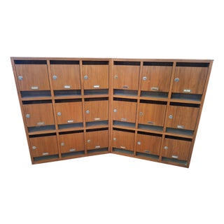 Vintage Mailboxes, 1970s, Set of 2 For Sale