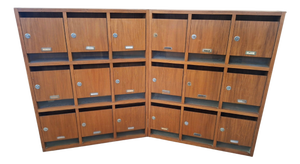 Vintage Mailboxes, 1970s, Set of 2