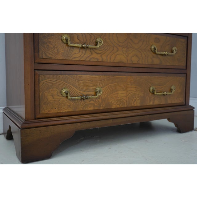 Jasper Cabinet Burl Wood Secretary Desk For Sale - Image 13 of 18