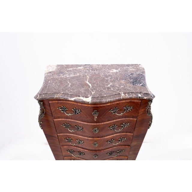 Early 20th Century Chest of Drawers-Chiffonier, France, 1890s For Sale - Image 4 of 10