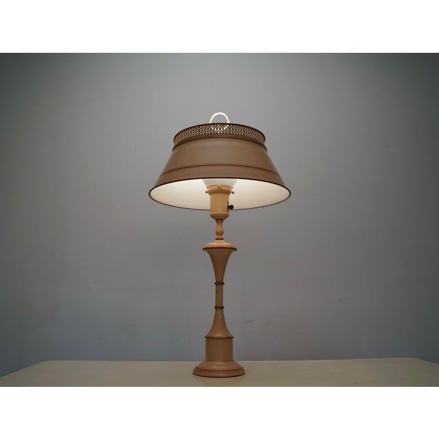 1940’s Hollywood Regency Coral Table Lamp For Sale - Image 10 of 12