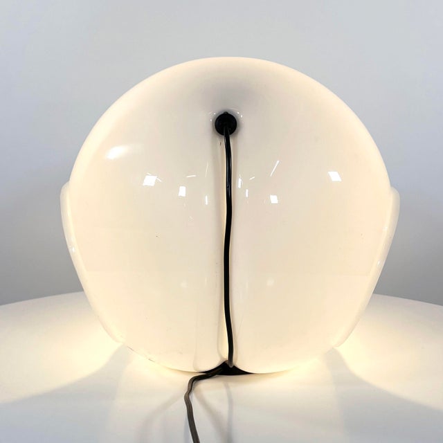 1970s Model 643 Foglia Table Lamp by Elio Martinelli for Martinelli Luce, 1970s For Sale - Image 5 of 9