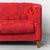 1960s Three-Seater Sofa in Red Fabric with Floral Pattern, 1960s For Sale - Image 5 of 11
