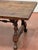 Wood Spanish Castilian Refectory Style Walnut & Wrought Iron Coffee Table, Early 20th For Sale - Image 7 of 14