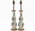 Early 19th Century Tall Antique Louis Philippe French Opaline Glass Table Lamps With Hand Painted Flowers Circa 1835 - A Pair For Sale - Image 5 of 5