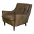 Tufted Leather Lounge Chair Danish Mid-Century Modern Armchair 1960s For Sale