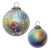 Iridescent Glass Ball Ornament (Set of 12) For Sale