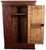 Small Antique Cupboard Cabinet in Painted Softwood, 1850 For Sale - Image 4 of 18