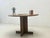 Brown Vintage Round Dining Table in Oak, 1970s For Sale - Image 8 of 16