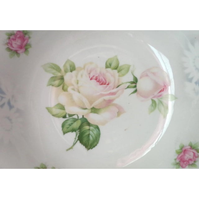 Victorian Antique Porcelain Serving Bowl, Bavaria For Sale - Image 3 of 10
