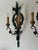 Exceptional Hollywood Regency Wall Sconces attributed to S. Salvadori, Italy, 1960s, Set of 2 For Sale - Image 4 of 18
