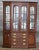 Store Item: HENKEL HARRIS Wild Cherry China Breakfront Bookcase or Cabinet made in Winchester, Virginia Description: Wild...