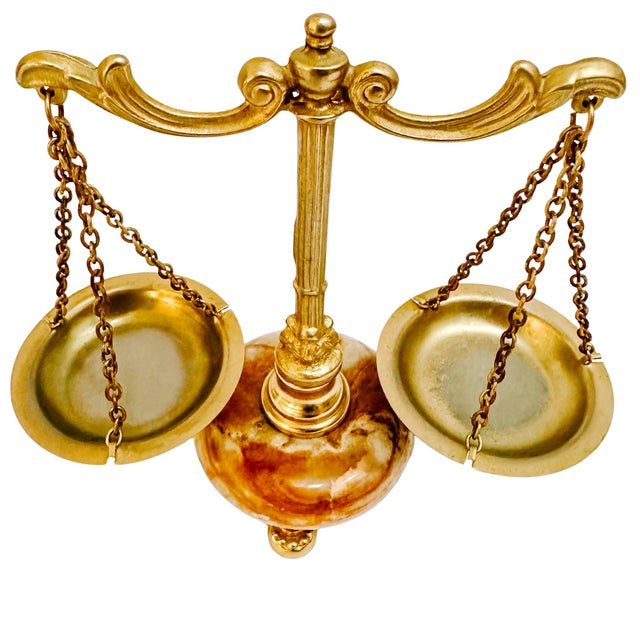 An exquisite small-scale decorative balance scale, sourced directly from our trip in Paris. Though petite, measuring just...