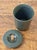 Ceramic Vintage Mid-Century Modern Studio Ceramic Lidded Jar - Slate Black For Sale - Image 7 of 7