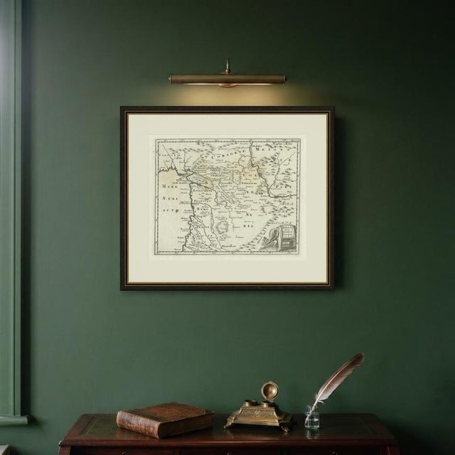 Antique Map of Ancient Syria with Elephant Cartouche by Cluver, 1697 For Sale - Image 10 of 12