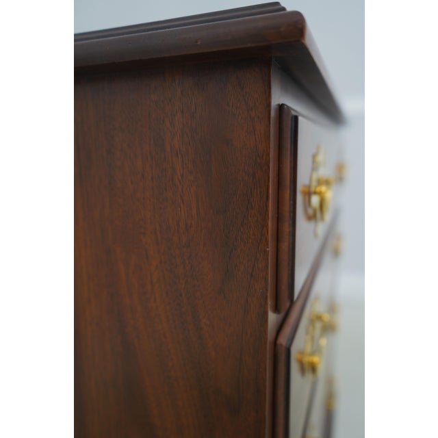 Henkel Harris 4-Drawer Walnut Bachelor Chest For Sale - Image 14 of 16