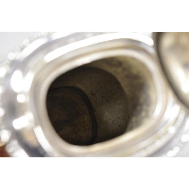 Antique William Adams Wa English Sheffield Victorian Silver Plated Tea Set - 5 Pc For Sale - Image 9 of 17