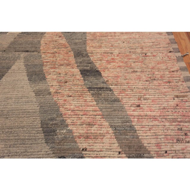 Contemporary Contemporary Abstract Area Rug For Sale - Image 3 of 9