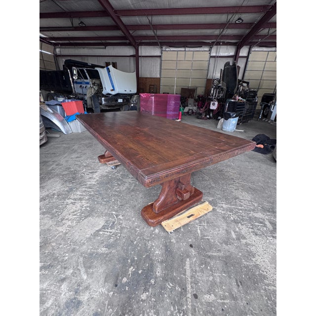 19th Century French Trestle Table For Sale - Image 11 of 12