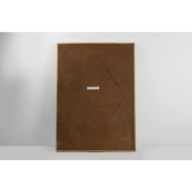 20th Century Baroque Revival Mirror in Gilded Resin from Deknudt, Belgium, 1950s For Sale - Image 12 of 13