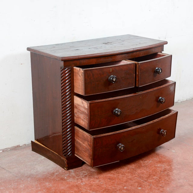 Antique English Mahogany Dresser For Sale - Image 18 of 18