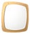 Square Smoked Glass Mirror from VeArt, Italy, 1970s For Sale